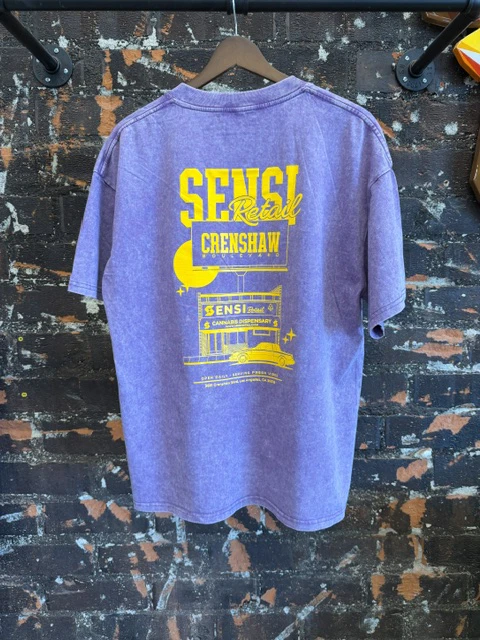 Sensi Seeds - SENSI Purple Wash T-Shirt Main Image