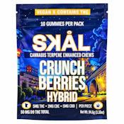 SKAL Hybrid Crunch Berries Chews 5MG THC 2MG CBC 5MG CBD