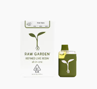 Raw Garden - Disposable Pen - All-In-One - Sativa - Agua de Fresa - (1g)