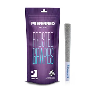 PREFERRED GARDENS - 1g PREFERRED Hand Rolled Joint - Frosted Grapes 27%