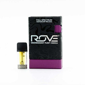 ROVE - 1g ROVE Melted Diamond Live Resin Vaporizer Reload - Granddaddy Purp 90%