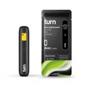 TURN - 1g TURN All-In-One Vape - Kiwi Spiked Punch 89%