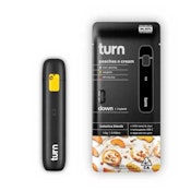 1g TURN All-In-One Vape - Peaches N Cream 85%