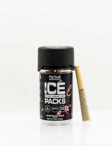 ROVE - 2.5g ROVE Ice Packs Rosin, Diamond, Hash Infused 5pk Prerolls - Acapulco Gold 40%