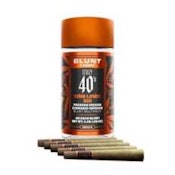2.5g STIIIZY 40's Infused Mini Blunts (5) 0.5g - King Louis XIII 40%