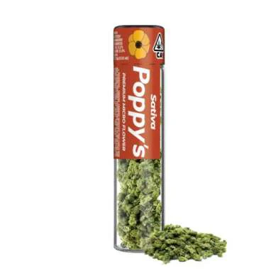 Poppy’s - 3.5g Poppy's Premium Micro Flower - Lemon Haze 22% Main Image