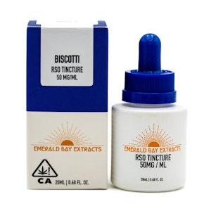 EMERALD BAY EXTRACTS - 1000mg Emerald Bay 20ml Tincture - Biscotti