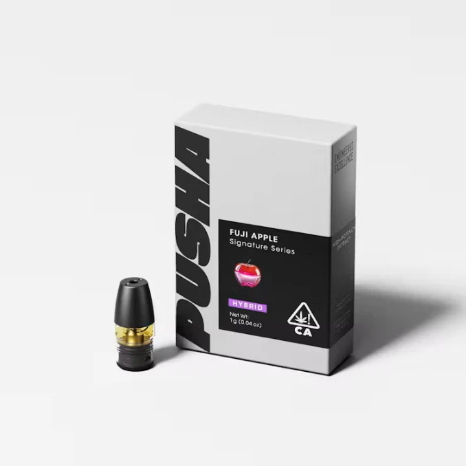 Pusha - Pusha -  Signature Pods - Hybrid - Fuji Apple - (1g) Main Image