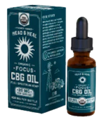 Head & Heal CBD - Focus - 600mg CBG Oil - Tincture