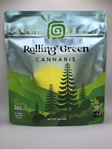 ROLLING GREEN CANNABIS - Rolling Green - Jet Fuel Gelato - 28g - 30.57% THC - Dry Flower