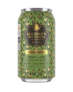 Harney Brothers - X| Harney Brothers | Tangy Lime | Sparking Water Can | 10mg | 12oz Main Image