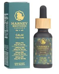 Harney Brothers - X| Harney Brothers | Calm Tincture | 150mg | 30ml Main Image