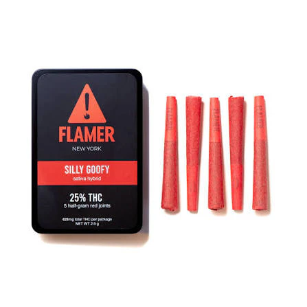 FLAMER - X| Flamer |  Silly Goofy | Preroll | 5pk | 0.5g Main Image