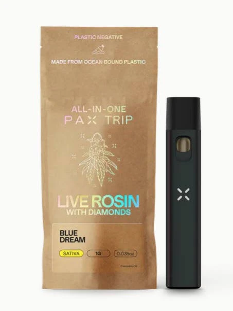 PAX - X| PAX TRIP | Blue Dream | All-in-One | Live Rosin with Diamonds | 1g Main Image