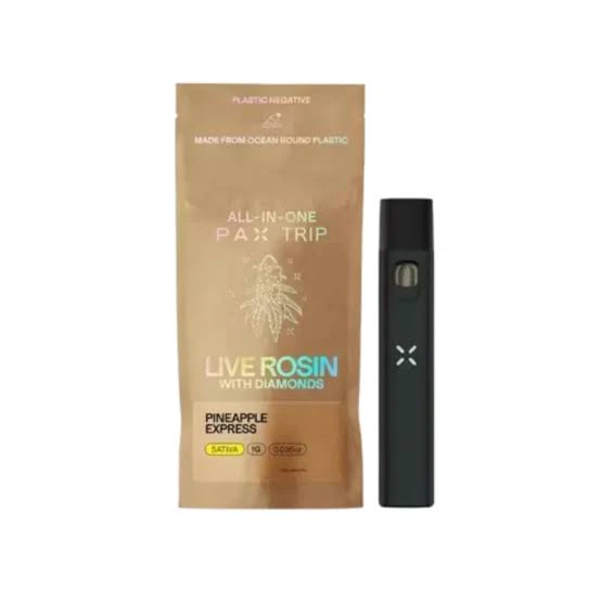 PAX - X| PAX TRIP | Pineapple Express | All-in-One | Live Rosin with Diamonds | 1g Main Image