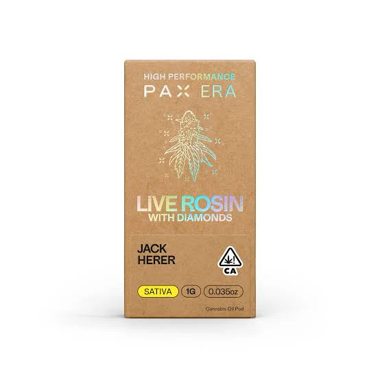 PAX - X| PAX ERA | Jack Herer | Pod | Live Rosin with Diamonds | 1g Main Image