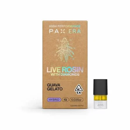 PAX - X| PAX ERA | Guavo Gelato | Pod | Live Rosin with Diamonds | 1g Main Image