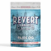 X| Revert | Paris OG | Kief Infused Ground Flower | 14g