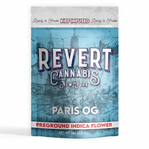 Revert - X| Revert | Paris OG | Kief Infused Ground Flower | 14g Main Image
