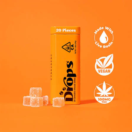 Drops - X| DROPS | Orange | Beethoven | THC 100mg | 20pc Main Image