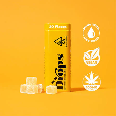 Drops - X| DROPS | Lemon | Formula One | THC 100mg | 20pc Main Image
