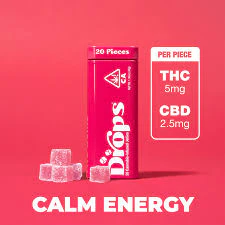 Drops - X| DROPS | Raspberry | Bicycle Day | THC 100mg | CBD 50mg | 20pc Main Image
