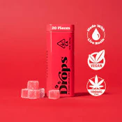 X| DROPS | Cherry | 100 Sheep | THC 100mg | 20ct