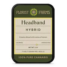 Florist Farms - X| Florist Farms | Headband | Prerolls | 7pk | .5g Main Image