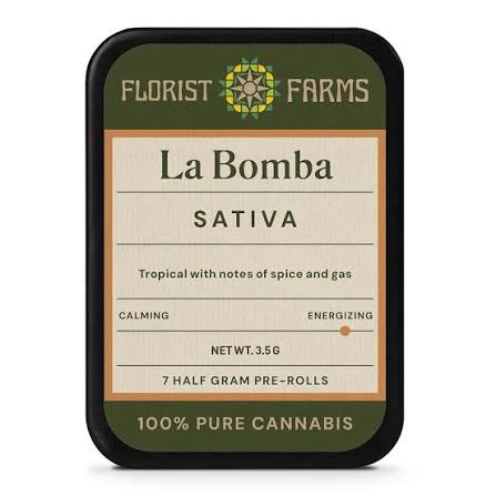 Florist Farms - X| Florist Farms | La Bomba | Prerolls | 7pk | .5g Main Image