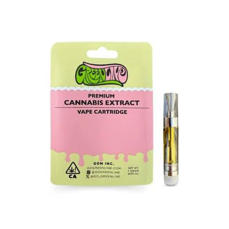 Greenline - [GREENLINE] Cartridge - 1g - White Gushers (H) Main Image
