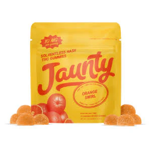 Jaunty - X| Jaunty | Orange Swirl | Gummies | 10pc | 100mg Main Image