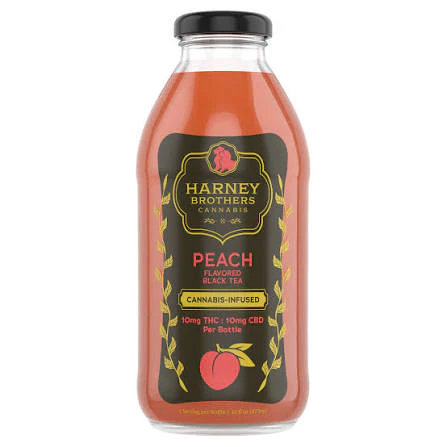 Harney Brothers - X| Harney Brothers | Peach Tea | 16oz | 10mg Main Image