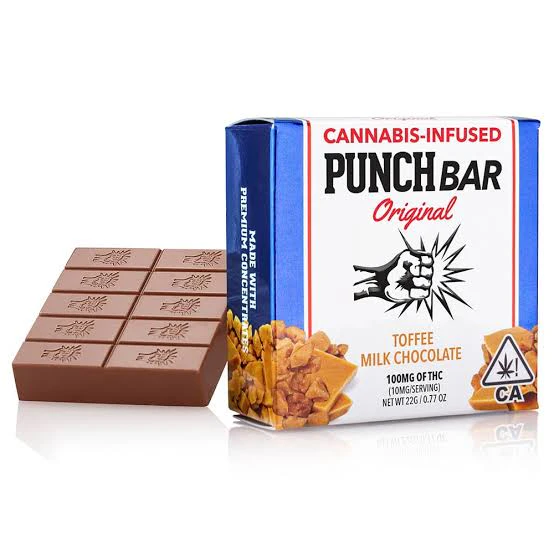 Punch Bar - X| Punch Bar | Toffee Milk Chocolate | 100mg Main Image