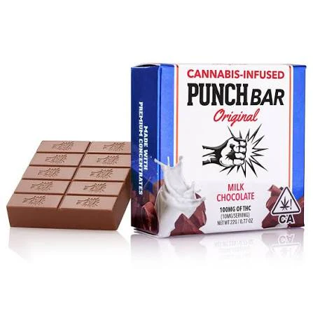 Punch Bar - X| Punch Bar | Milk Chocolate | 100mg Main Image