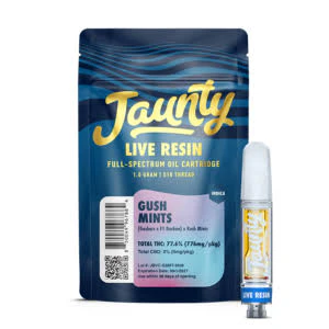 Jaunty - X| Jaunty | Gush Mints | 510 | Live Resin | 1g Main Image