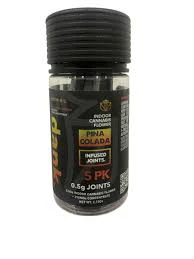 Dank By Definition - X| Dank | Pina Colada | 5pk | Infused Preroll | 2.75g Main Image