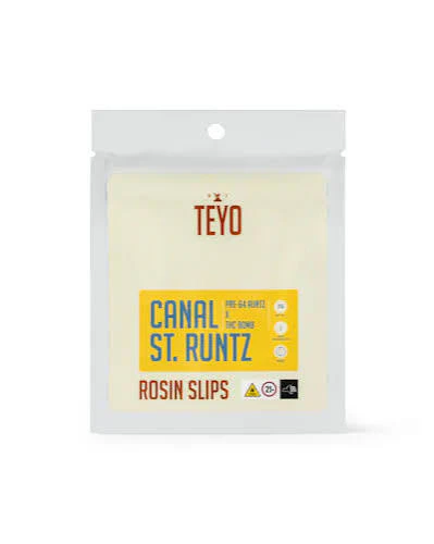 Teyo - X| Teyo | Canal St Runtz | Rosin Slips | .25g Main Image