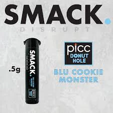 SMACK - Blue Cookie Monster - 0.5g Infused Preroll Main Image