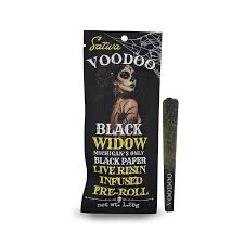 Voodoo - Black Widow - Cherry Ice Scream (1.25G Infused pre-roll) Main Image