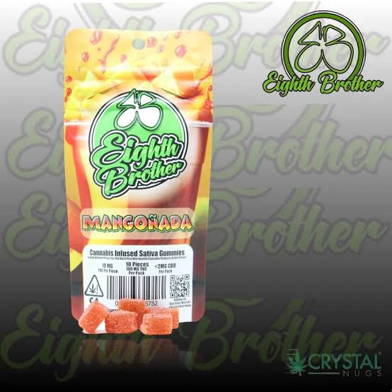 Eighth Brother - Eighth Brother's - 10pc. 100mg THC - Mangonada (Sativa) Main Image