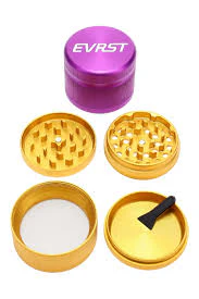 Canntinas Cannabis - [Evrst] Grinder - 4 Part Aluminum 2.5" - Colored Main Image