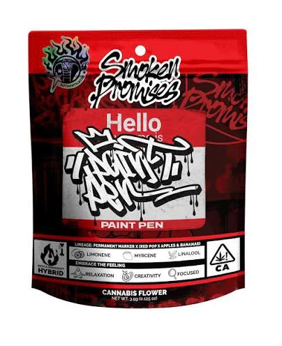 Smoken Promises - [Smoken Promises] Flower - 3.5g - Paint Pen (S/H) Main Image
