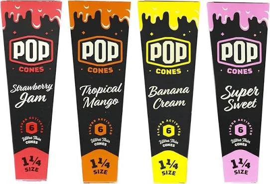 POP CONES - 1/4 pop cones  Main Image