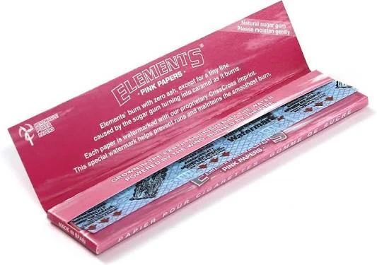 Elements - Elements | Pink Papers | King Size Main Image