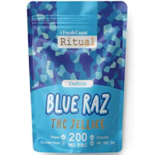 Blue Raspberry Jellies (200mg) Adult-Use