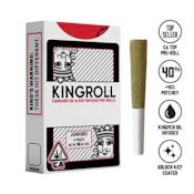 [Kingroll] Infused Pre- roll 4 Pack - 3g - White Rntz  X Apple Fritter (H)