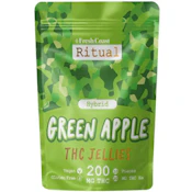 Green Apple Jellies (200mg) Adult-Use