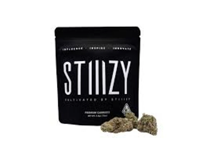 STIIIZY - STIIIZY London Purpz Flower Mylar Black Bag 3.5g Main Image