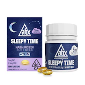 ABX Sleepy Time Solventless + CBN Soft Gels 5mg THC (10 capsules)