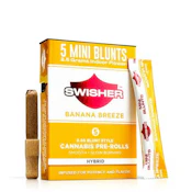 Banana Breeze (0.5g x 5pk Infused Mini Blunts)